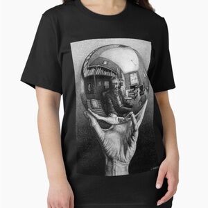 Black Surreal Art T-Shirt